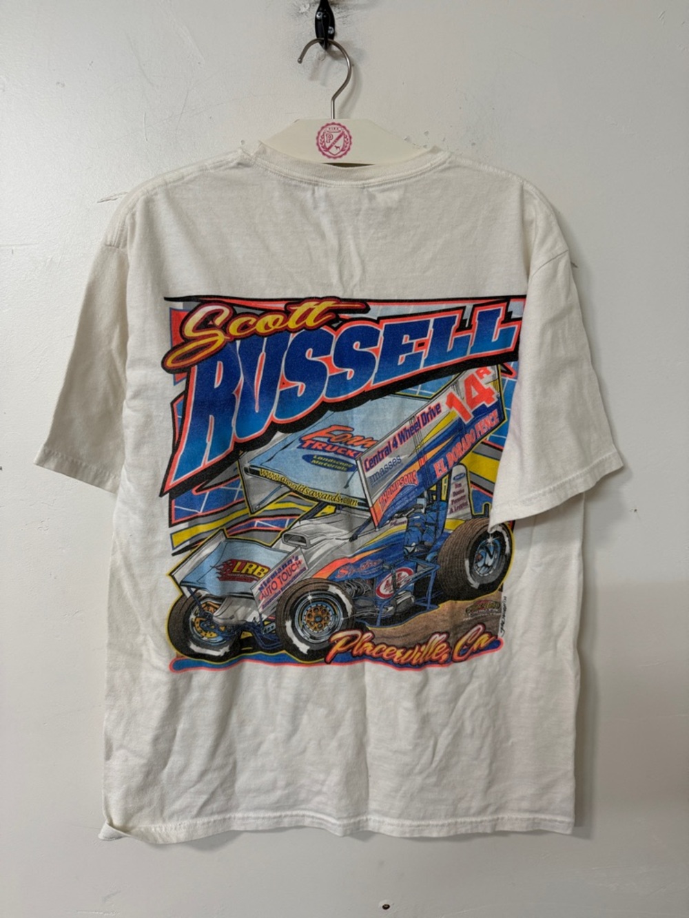 Scott Russell Graphic Racing Tee - dated 2004